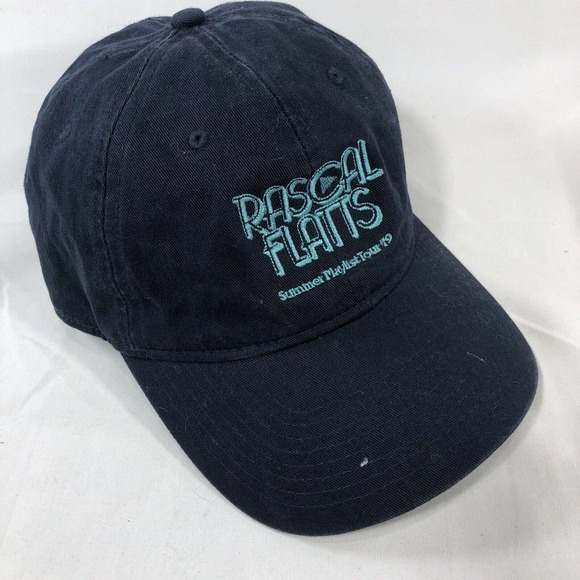 Rascal Flatts Summer Playlist Tour 2019 Adjustable Strapback Baseball Hat OSFM - Picture 3 of 13